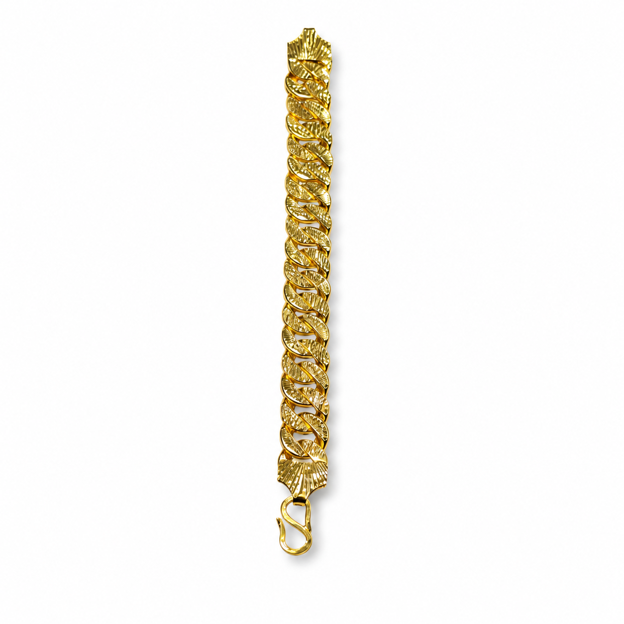 Classic Cuban Bracelet in Gold