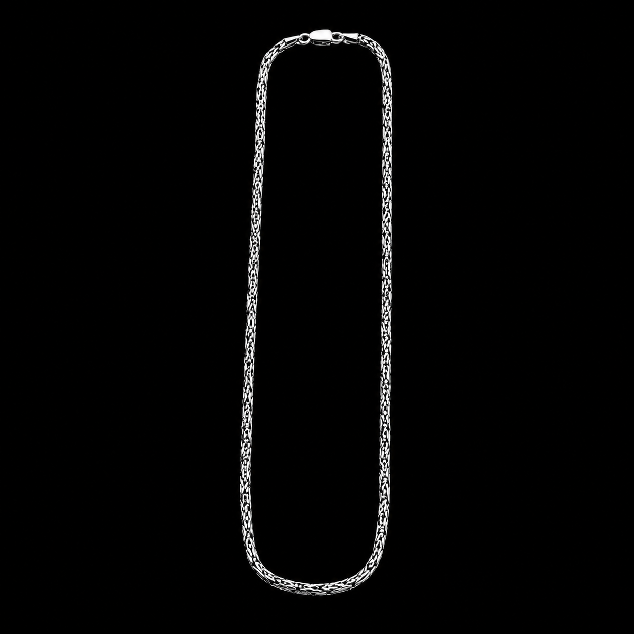 Royal Byzantine Silver Chain