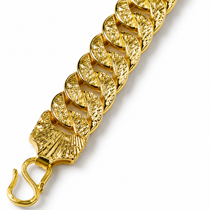 Classic Cuban Bracelet in Gold