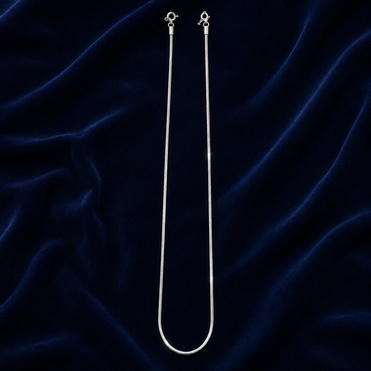 Sleek Everyday Silver Chain