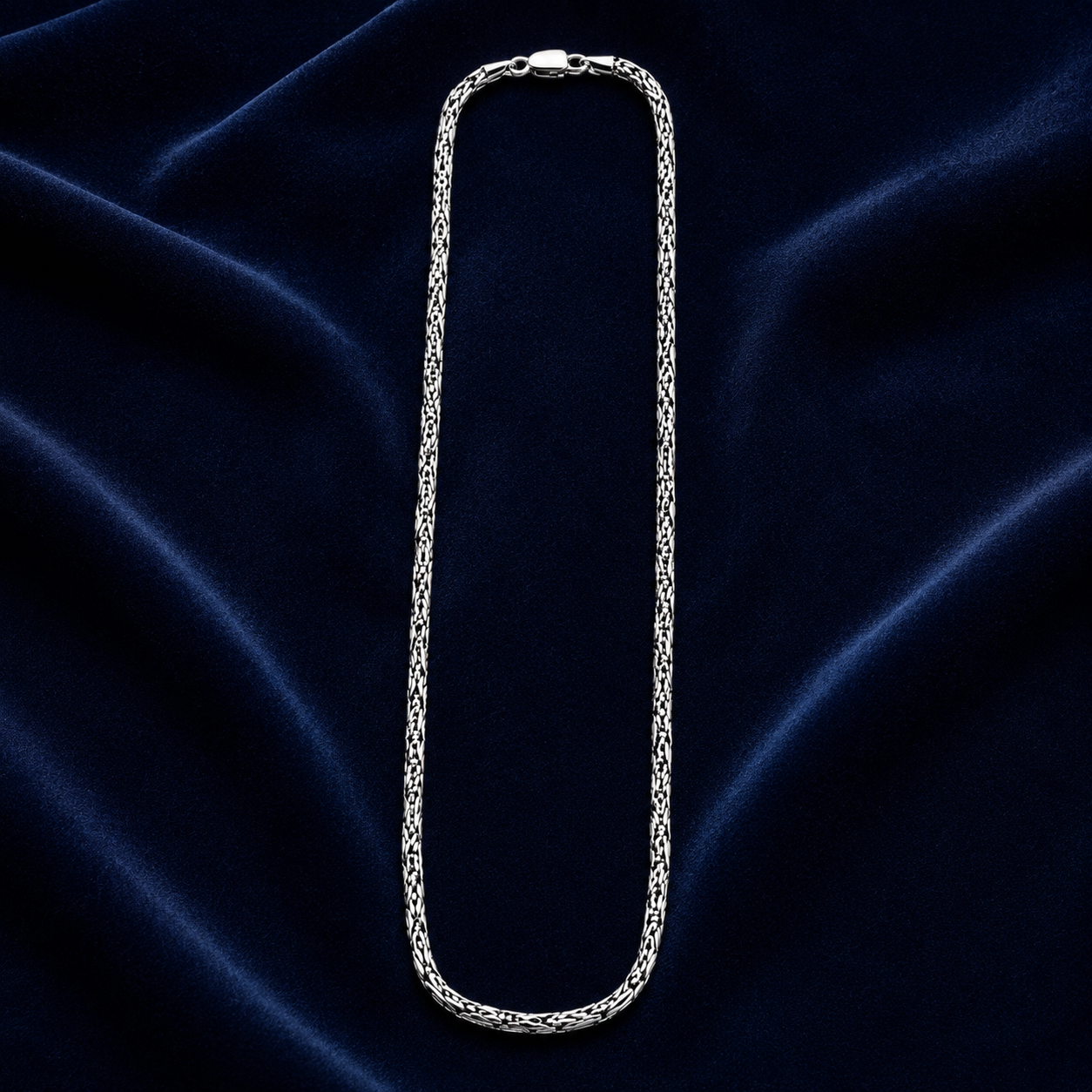 Royal Byzantine Silver Chain