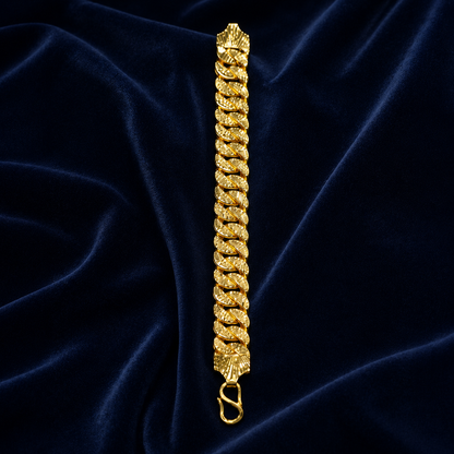 Classic Cuban Bracelet in Gold