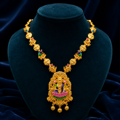 Lakshmi Lotus Heritage Necklace